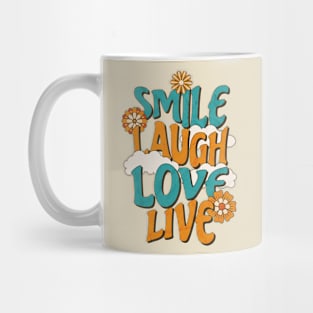 Smile, laugh, love, live Mug